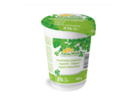 Jogurt FARM MILK Naturaalne 3%, 400g